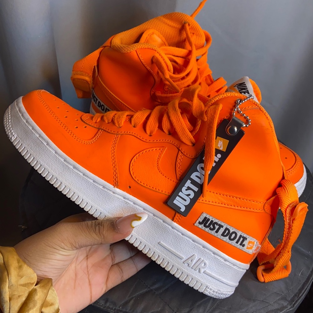 Nike Air Force 1 High Just Do It Pack Orange